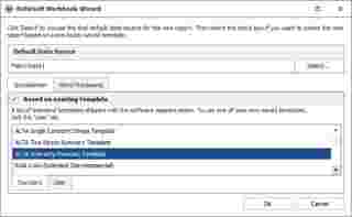 Article - Setting up a new ReliaSoft Workbook